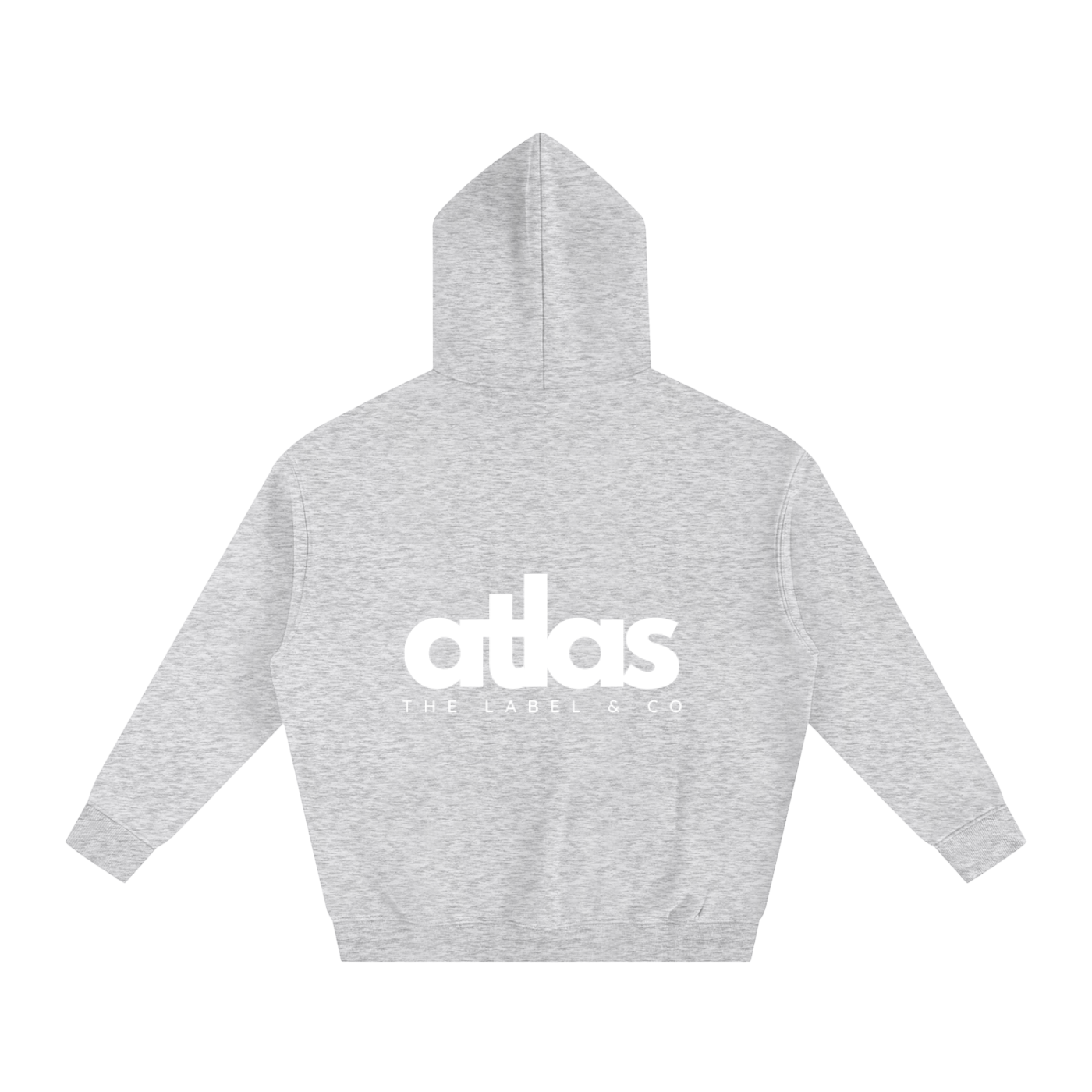 Oversize Fleeced Hoodie Grey