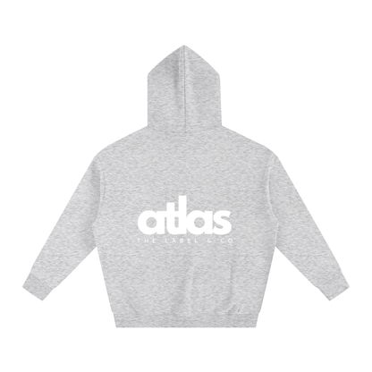 Oversize Fleeced Hoodie Grey