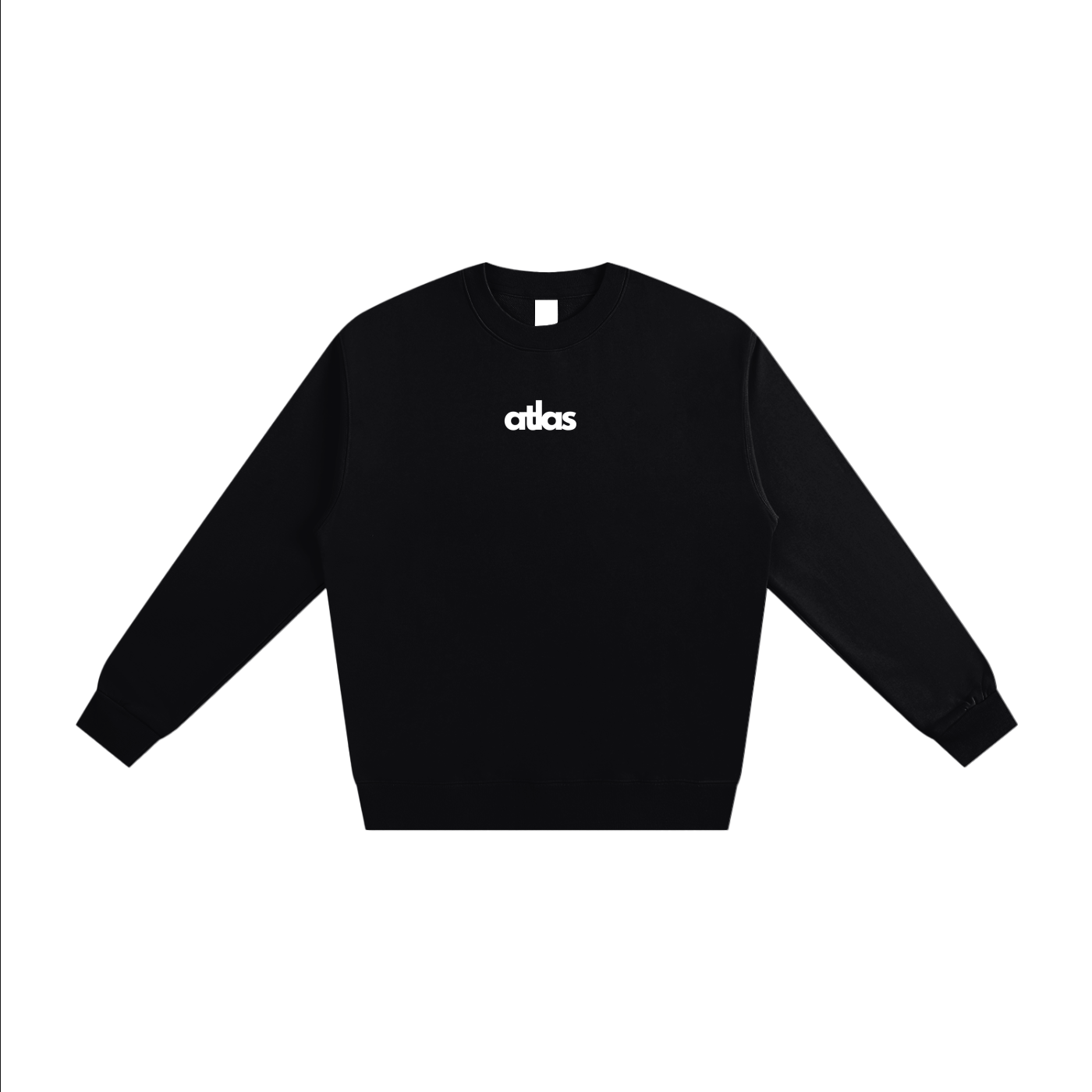 Crewneck Jumper Black - Small print