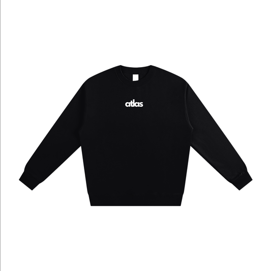 Crewneck Jumper Black - Small print