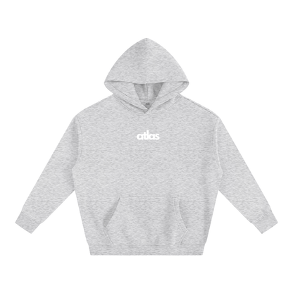 Oversize Fleeced Hoodie Grey