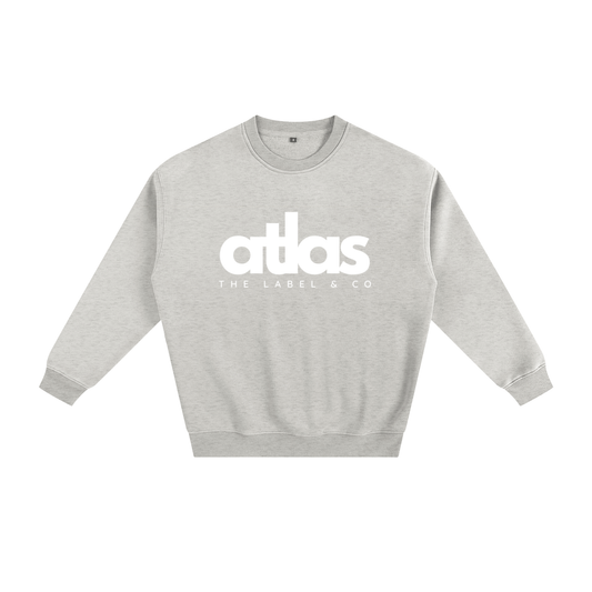 Crewneck Jumper Grey - Large print